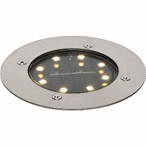 6 Rabatt auf modernen Stahlbodenstrahler mit LED und IP65 Solar Terry