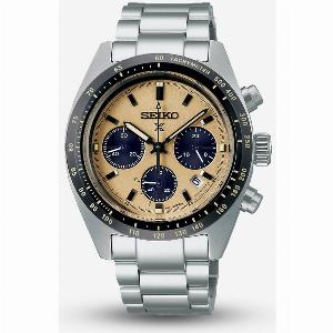 Seiko Mens Prospex Speedtimer Solar 1969 Recreation Watch SSC817P1