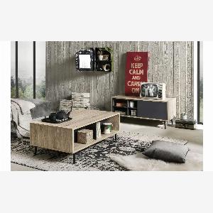 Lowboard    grau  Maße cm B 975 H 45 Kommoden  Sideboards  Lowboards  TVTische  Sconto