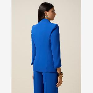 Oltre  Blazer doppiopetto Donna Blu Taglia 46