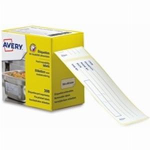 Avery Printed Food Traceability Labels 98x40mm Pack 300 ETIHACCPUK