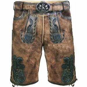 Sichern Sie sich 17 Rabatt auf die kurze Wildbock Lederhose Florian