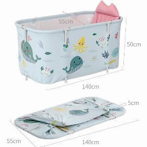 Enjoy 27 Discount on a Spacious Portable Folding Bathtub with Cushion