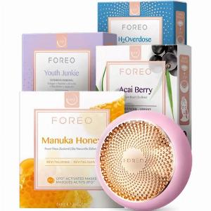 UFO 3 UFO H2Overdose Masks x6 UFO Youth Junkie Masks x6 UFO Manuka Honey Masks x6 UFO Acai Berry Masks x6