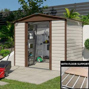 Yardmaster Shiplap 86TBSL Metal Shed with Floor Support Frame 226 x 186m