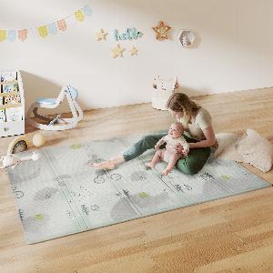 21 Rabatt AIYAPLAY Faltbare Doppelseitige Krabbelmatte für Babys