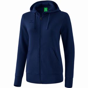 Jetzt 80 sparen Erima Basic Damen Hoodie mit Reißverschluss