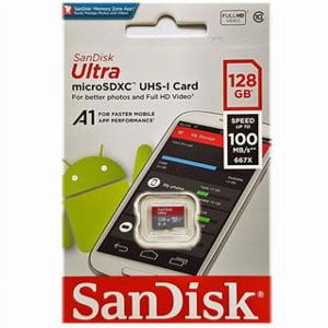 SanDisk Ultra 128GB microSDXC UHSI Class 10 U1 667x memory card now 638 6 off