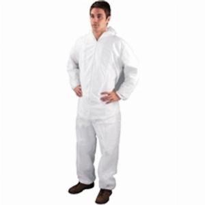 Large White NonWoven Coverall DC03