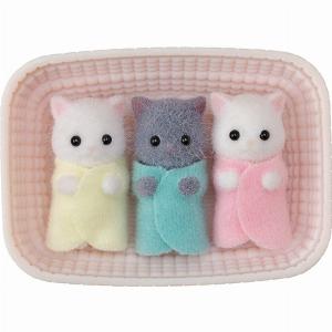 Sylvanian Families Persian Cat Triplet Figures now 13 save 35