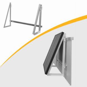 Powerness Aufständerung Solarmodul Halterung Balkonkraftwerk für Balkon Haken  Runden  2 Sets für 2 stück solarpanel  Standardversand Versandkosten werden bei der Kasse berechnet