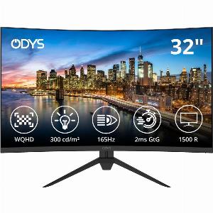ODYS XP32 8001cm 315 Zoll WQHD Curved Monitor
