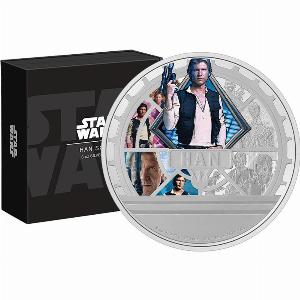 Get 33 Discount on 2023 Han Solo 3 oz Silver Coin from Star Wars
