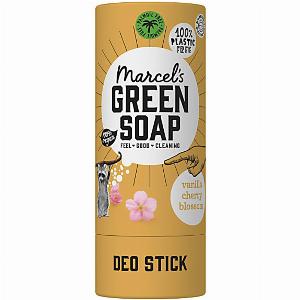 Marcels Green Soap Deodorant Vanilla  Cherry Blossom  Plastikfre