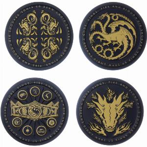 House of Dragon Metall Untersetzer Set 13 Rabatt sichern