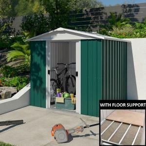 Yardmaster 66GEYZ Metal Shed with Floor Support Frame 186 x 186m