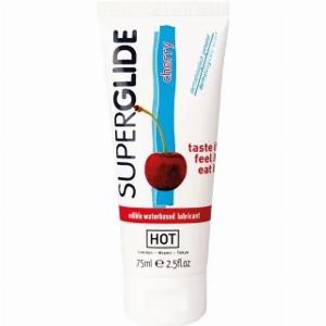 HOT Edibles Superglide Gleitgel 75ml Kirsche jetzt nur 1231 