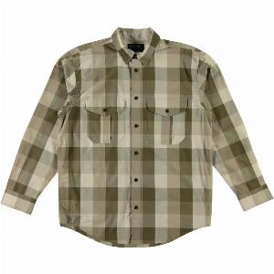 Enjoy a 70 discount on the Filson Feather Cloth Shirt in OliveKhaki
