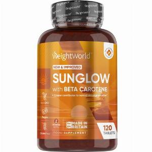 Enjoy 70 Off Sunglow Natural Tanning Tablets  60 Supplements Made in UK