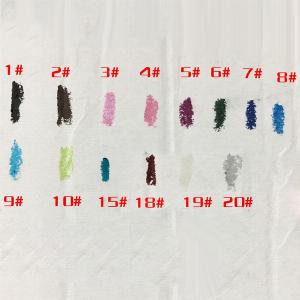 Matita Eyeliner Cosmetico evidenziatore gel glitterato senza sbavature 6