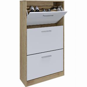 Zik Home Sconto del 17% su scarpiera salvaspazio bianca con ante ribaltabili