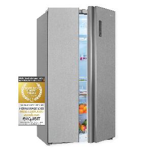 Exquisit SBS560050D inoxlook Side by Side