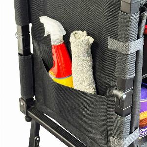 Bamboo 3 in 1 Folding TableStorage Camping Cupboard