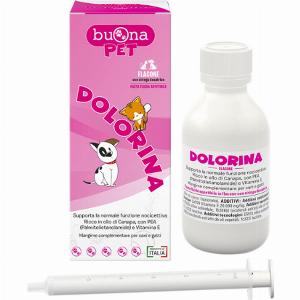 Buona Pet Dolorina Mangime Complementare per Cani e Gatti  1 flacone  90 gr  1 ORDINE scegli lo sconto BZR5  BZR20  200 punti fedeltà  Integratori per cani