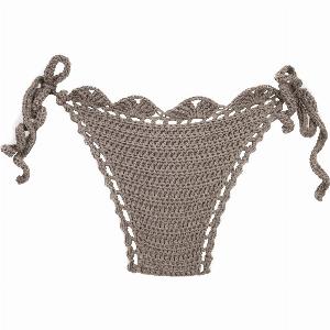 Seashell Side Tie Bottom  Size Medium  81cm  90cm   Color Ash