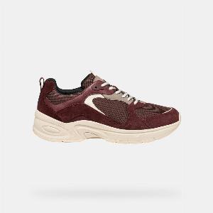 GEOX Schuhe Zarvia Dame Weinrot
