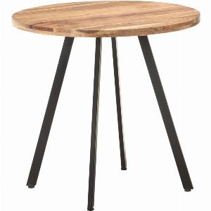 Table de salle à manger 80 cm Bois daposacacia solide
