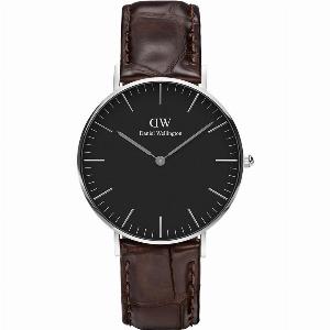 Sconto dell11 su Daniel Wellington Orologio Classic York Nero Argento 36mm
