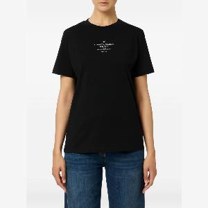 Tshirt in Cotone con Stampa e Maniche Corte