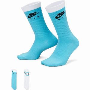 Nike Calza Tris Pack Air Everyday Essential Bianco Uomo XL