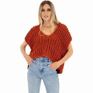 Merino Jumper  Color Ginger