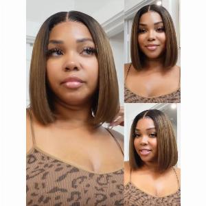 Nadula Flash Sale 7x5 Byebye Knots PreBleached Lace Yaki Straight Hair Put On And Go Glueless Human Hair Wigs