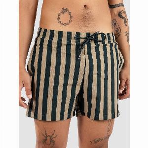 Shorts da bagno a righe Seersucker Urban Classics verde ora 2195