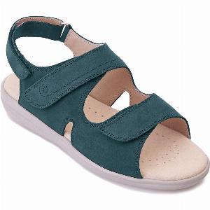 Cosyfeet Bright Womens Extra Wide Sandals for Swollen Feet