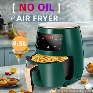 encalife Get 12% Off Black 45L Air Fryer 1400W Versatile Appliance