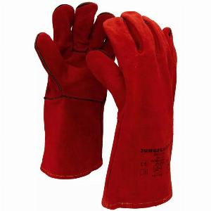 Hitzeschutzhandschuh aus Spezialspaltleder 6 Paar