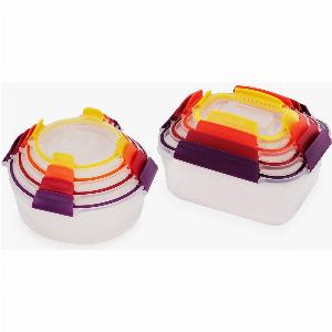 Enjoy 23 Discount on Joseph Joseph Nest Lock 8Piece Food Storage Set