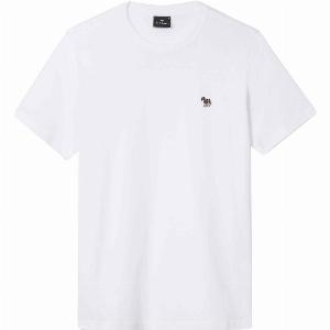 Paul Smith Cotton Zebra Logo TShirt  White   KZEB01 REG SS TSHIRT