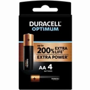 Offerta Risparmio del 13 su Duracell Optimum AA 4 batterie