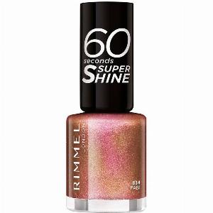 Debenhams Unisex 60 Seconds Super Shine Nail Polish in Fab Size 8ml