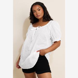 Yours Bohème Blanc Uni  Mode Femme Grande Taille 76  maintenant 9