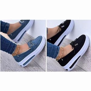 Womens NonSlip Platform Loafers  4 Colours  8 Sizes Now 929