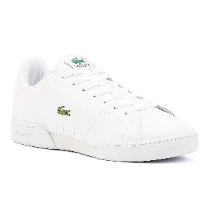 Profitez de 49 de réduction sur les baskets Lacoste Carnaby Cup en cuir blanc pour hommes