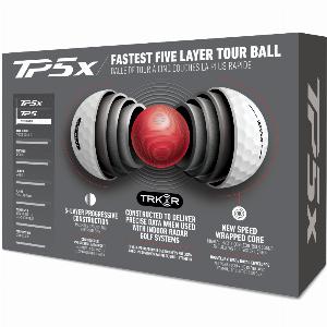 Enjoy 29 Discount on Taylormade 2026 TP5X TRKR Golf Balls  White
