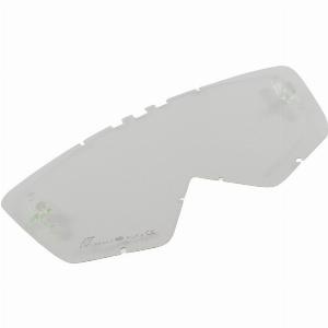 Écran masque moto clair avec pins antibuee et antirayure Ariete