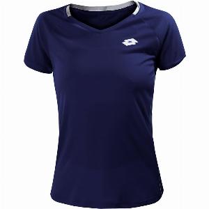 Lotto Squadra II PL Maglietta Donna Blu Scuro  L